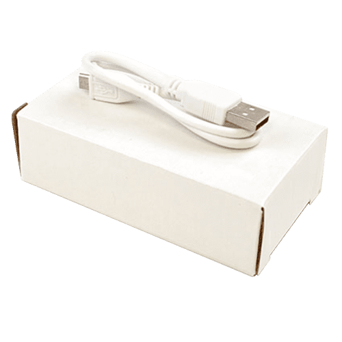 Each of these promotional power banks comes with a cable to charge up the power bank itself.