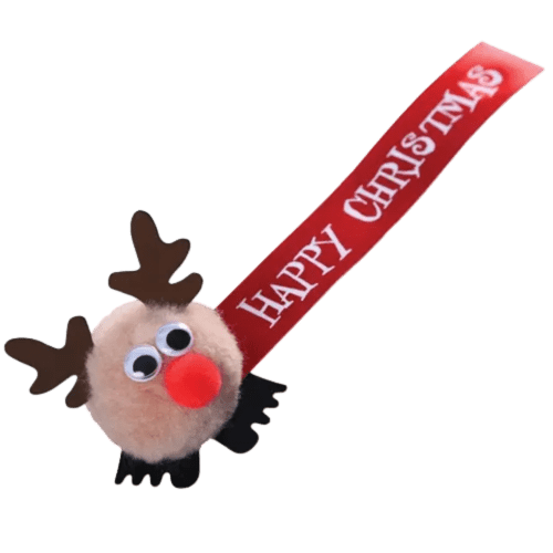 Reindeer Logobugs in Beige/Red