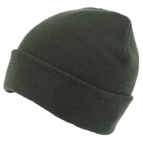 Beanie Hats in Olive Green