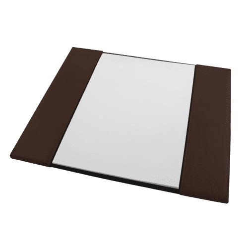 A4 Desk Pad Holders in Chocolate Brown