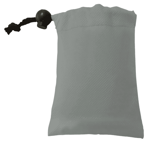 Small Non Woven Pouches in Pale Grey