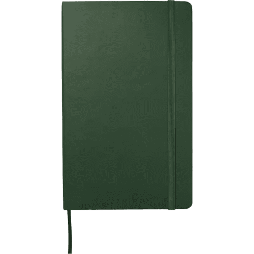 Large Moleskine Classic Hardback Ruled Notebook in Myrtle Green