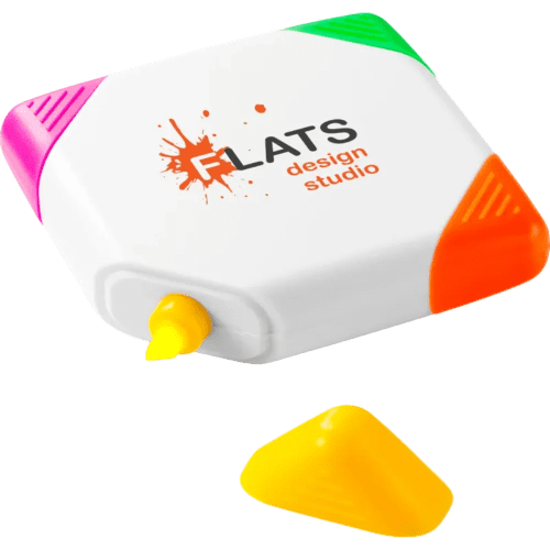 Quad Highlighters in White