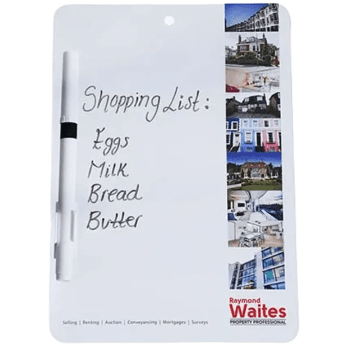 Dry Wipe Memo Boards in White