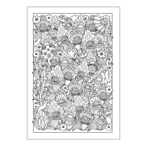 A4 Stress Relief Colouring Books