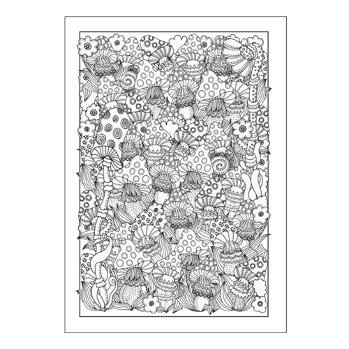 A4 Stress Relief Colouring Books