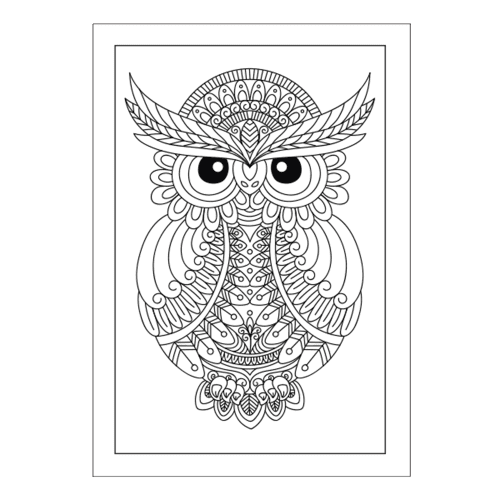 A4 Stress Relief Colouring Books