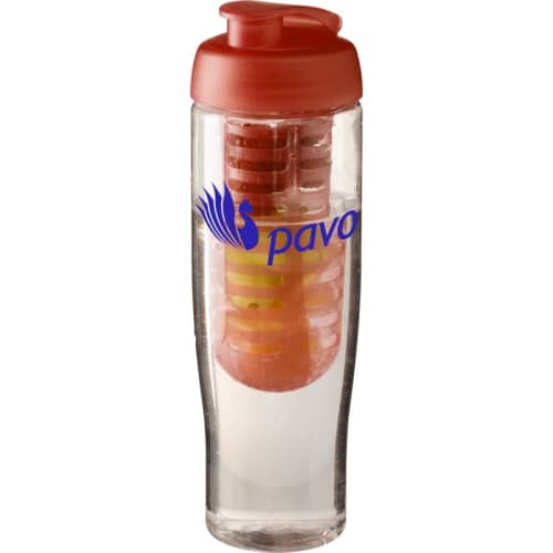 Promotional orange fruit infuser bottles printed with your logo from Total Merchandise