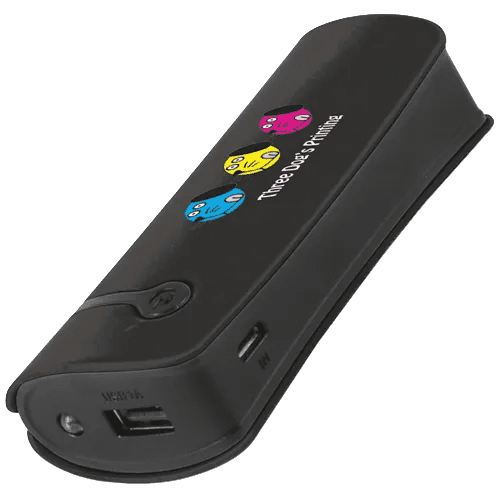4400mAh Pod Power Banks in Black