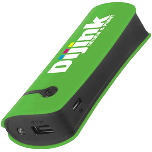 4400mAh Pod Power Banks in Green