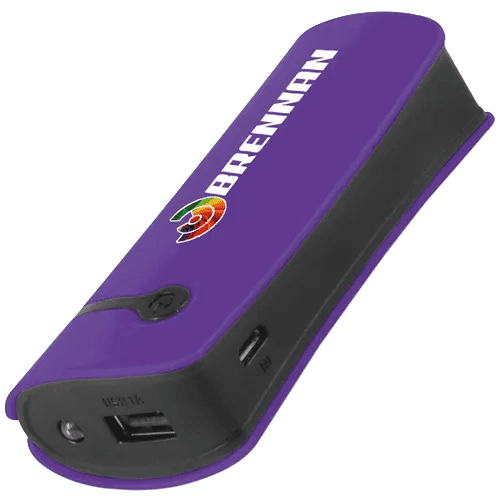 4400mAh Pod Power Banks in Purple