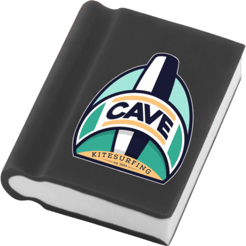 Book Shaped Erasers in Black