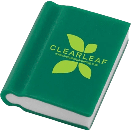 Book Shaped Erasers in Green