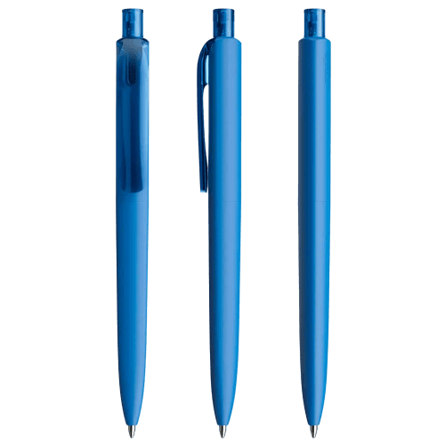 Prodir DS8 Soft Touch Ballpens in Dark Blue