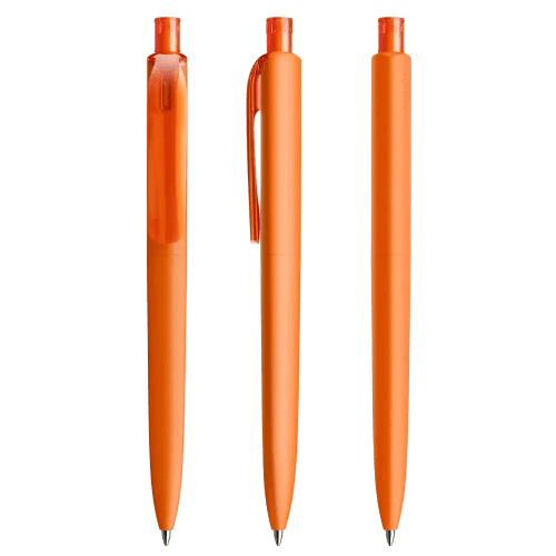 Prodir DS8 Soft Touch Ballpens in Orange