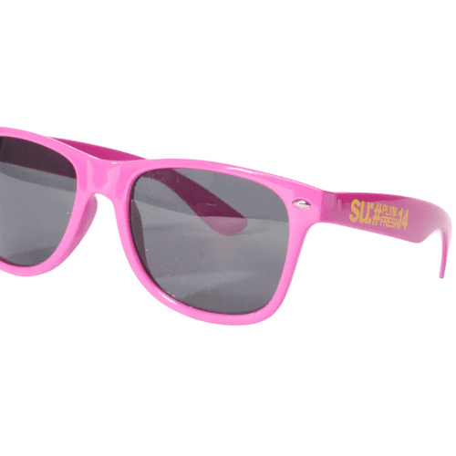 Logo Printed onto Both arms of Colour Matched Sunglasses from Total Merchandise