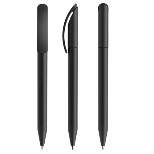 Prodir DS3 Soft Touch Ballpens in Black