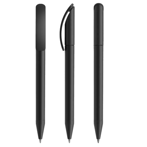 Prodir DS3 Soft Touch Ballpens in Black