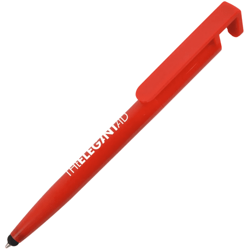 Touch Screen Cleaner Ballpens in Red