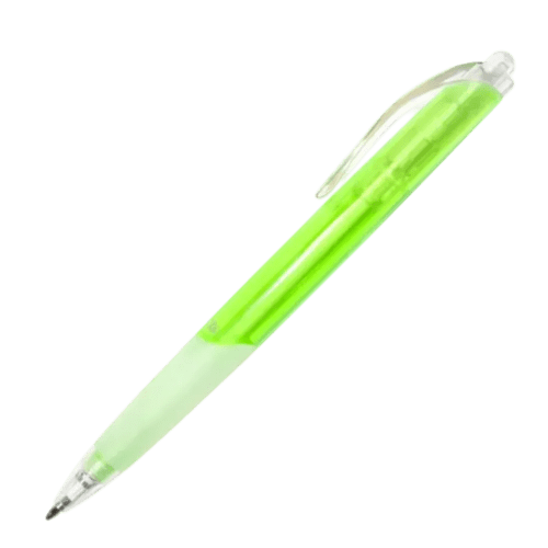 PromoMate Curve Ballpens in Lime