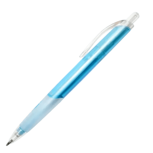 PromoMate Curve Ballpens in Turquoise