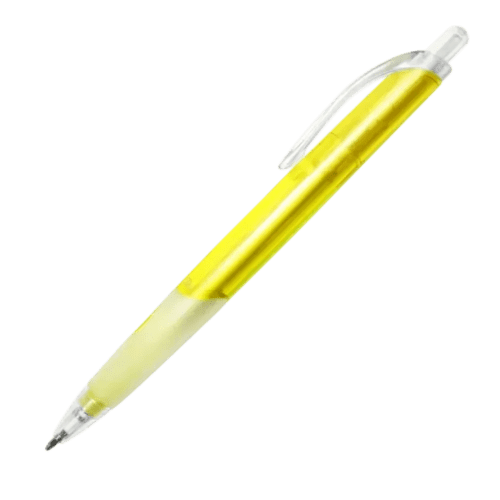 PromoMate Curve Ballpens in Yellow
