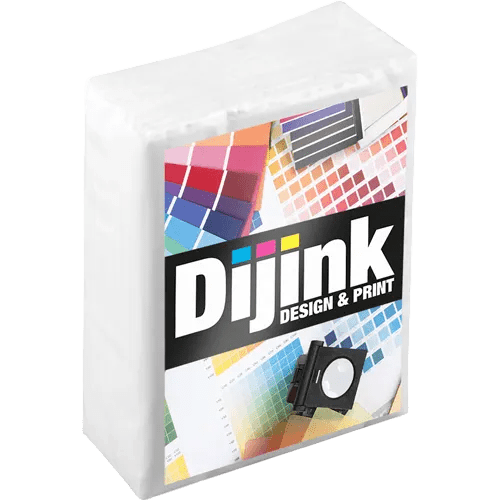 Our promotional Tissue Packs feature your artwork in vibrant full colour.