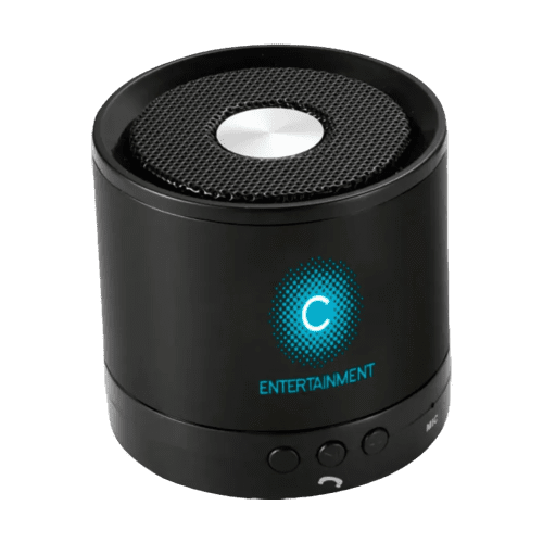 Aluminium Bluetooth Speakers in Solid Black