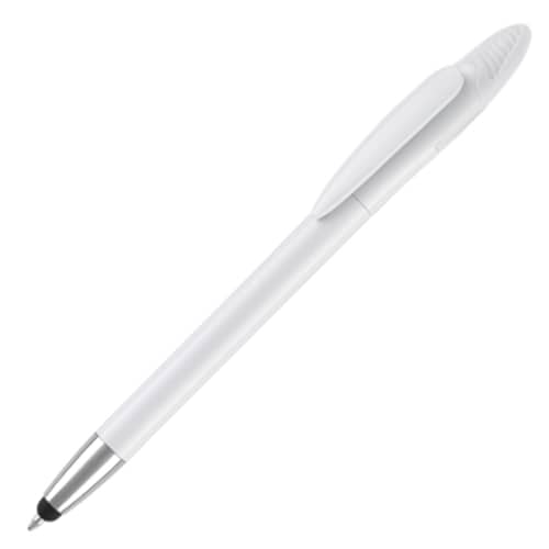 Custom Printed 2GB Atomic USB Stylus Ballpens in White from Total Merchandise