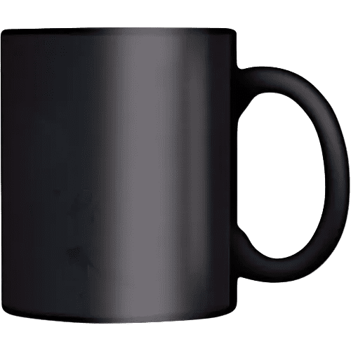 Printed heat reveal photo mugs with your custom design from Total Merchandise