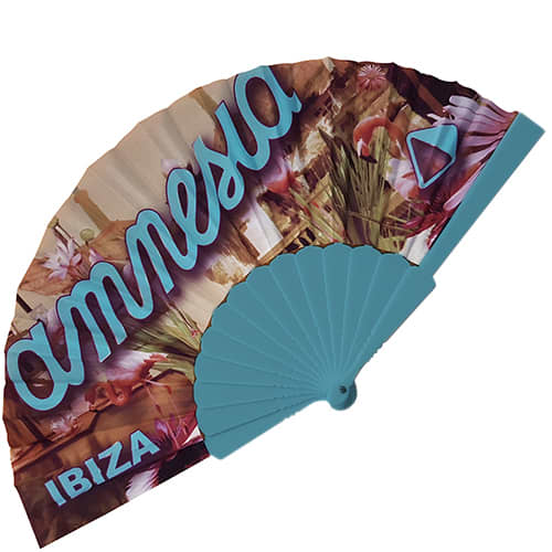 Full Colour Fabric Folding Fans