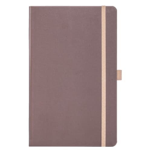 Embossed Eco Friendly Ruled Appeel Notebooks available in Applewood colour