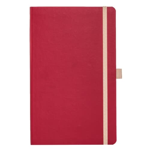 Eco Friendly Ruled Appeel Notebooks available in Red Delicious colour