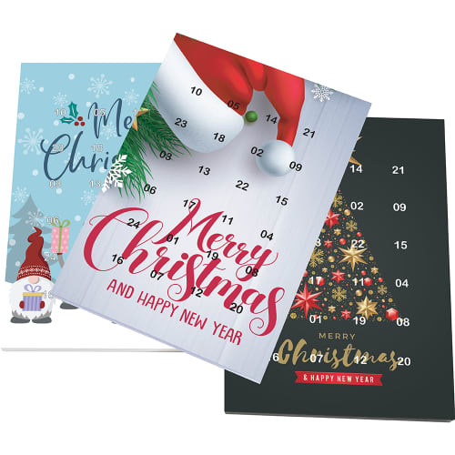 Branded Traditional A4 Advent Calendars Printed with your Company Logo from Total Merchandise