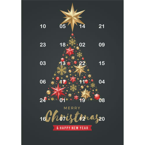 Traditional A4 Advent Calendars