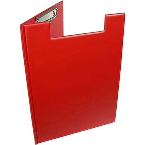 A4 Clipboard Folder in Red