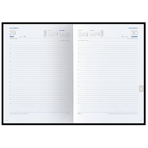Page layout A4 Matra Daily Diary from Total Merchandise