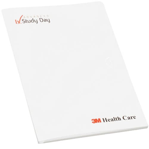 A4 Polypropylene Conference Folders in White