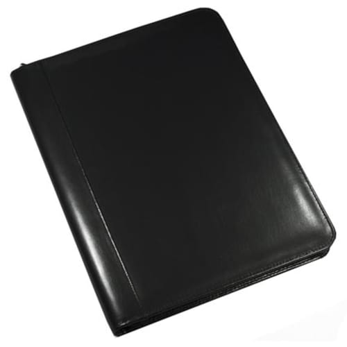 A4 Warwick Leather Calculator Folders in Black