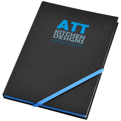 A5 Neon Notebooks in Black/Blue