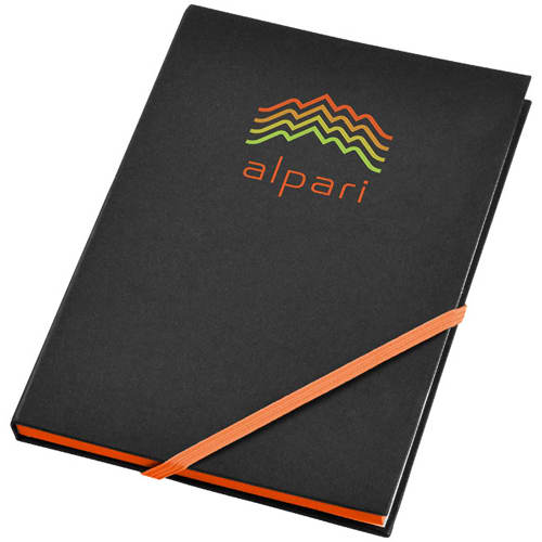 A5 Neon Notebooks in Black/Green