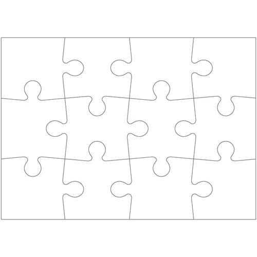 12 Piece Jigsaw Puzzles