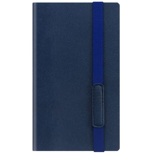 A6 Milton PU Notebooks in Navy