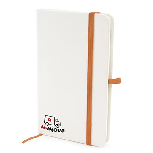 A6 White Hard Backed Notebooks