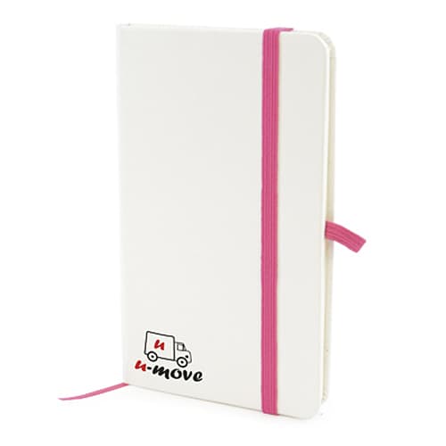 A6 White Hard Backed Notebooks