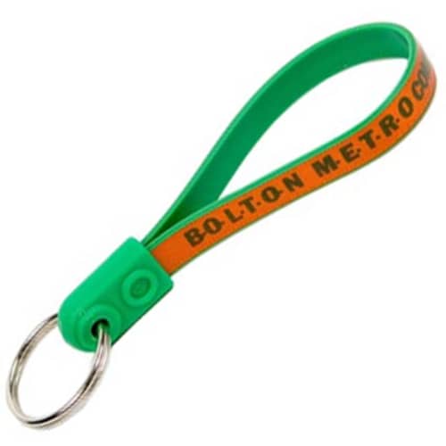 Loopy Keyrings in Green