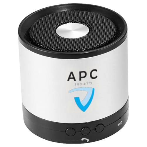 Aluminium Bluetooth Speakers in Silver
