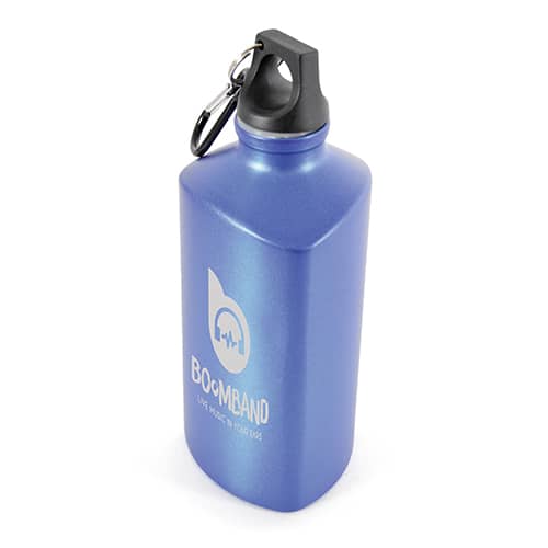 530ml Aluminium Prism Sports Bottles in Blue