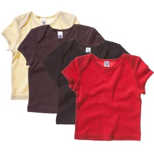 Baby Rib Short Sleeve T Shirts