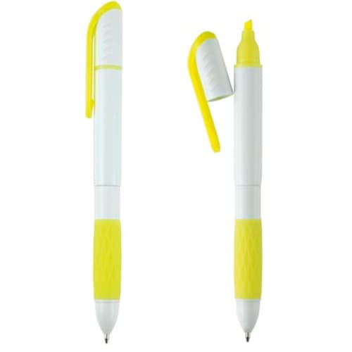 Twistable Ballpoint And Highlighter